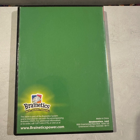 BRAINETICS 2 DVD SET , MATH MEMORY AMAZING , Good Condition - Picture 3 of 5